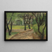 Ein gewundener Weg - Laurits Andersen Ring — gerahmtes Bild an der Wand