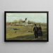 Kirche von Mogenstrup - Laurits Andersen Ring — gerahmtes Bild an der Wand