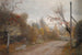 La Route à Mogenstrup, Zélande, automne - Laurits Andersen Ring — Ansicht des Kunstwerks