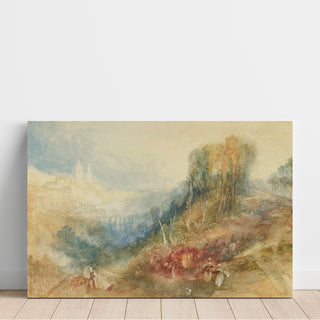 Reproduction Lausanne depuis l'ouest - Joseph Mallord William Turner