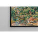 Reproduktion des Gemäldes Lavandières am Flussufer - Pierre-Auguste Renoir
