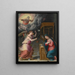 L'Annonciation - Lavinia Fontana — gerahmtes Bild an der Wand