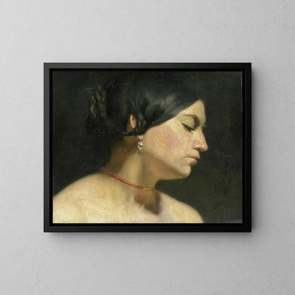 Marie Madeleine - Lawrence Alma-Tadema — gerahmtes Bild an der Wand
