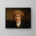 Portrait von Ignacy Jan Paderewski 1860-1941 - Lawrence Alma-Tadema — gerahmtes Bild an der Wand