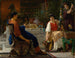 Vorbereitungen für die Feierlichkeiten Der Blumenkranz - Lawrence Alma-Tadema — Ansicht des Kunstwerks