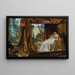 Die Begegnung von Antoine und Kleopatra 41 v. Chr. - Lawrence Alma-Tadema — gerahmtes Bild an der Wand