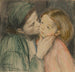Der Kuss - Elizabeth Nourse — Ansicht des Kunstwerks
