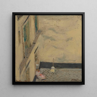 Der Besen im Hof 346 rue Saint-Honoré - Édouard Vuillard