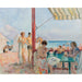 Reproduktion des Gemäldes Le Bar sur la Plage - Henri Lebasque