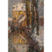 Reproduktion des Gemäldes Der Kanal, Schnee, Gisors - Henri Le Sidaner