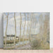 Reproduktion des Gemäldes Le Canal du Loing - Alfred Sisley