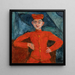Der Jäger von Chez Maxim's - Cham Soutine — gerahmtes Bild an der Wand