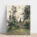 Reproduktion des Gemäldes Der Kirchturm von Bazincourt - Camille Pissarro