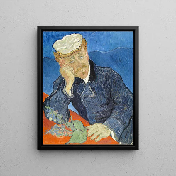 Le Docteur Gachet - Vincent Van Gogh | Reproduction Tableau Décoration murale affiche copie