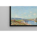 Reproduktion des Gemäldes Le Loing à Saint-Mammès (1884) - Alfred Sisley