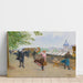 Reproduktion des Gemäldes Le Long de la Seine - Jean Béraud