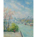 Reproduktion des Gemäldes Le Louvre, Matin, Printemps - Camille Pissarro