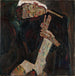 Der Liedtexter - Egon Schiele — Ansicht des Kunstwerks