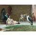 Reproduktion des Gemäldes Der Marabout im Bad des Harems - Jean-Léon Gérôme