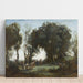 Reproduktion des Gemäldes Der Morgen, Nymphen-Tanz - Camille Corot