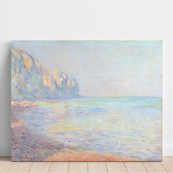 Reproduktion des Gemäldes Der Morgen, Nebeliger Himmel, Pourville (Nebeliger Morgen in Pourville) - Claude Monet