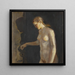Le Modèle - Christian Krohg — gerahmtes Bild an der Wand