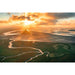 Der Mont Saint-Michel bei Sonnenuntergang | Natur-Fotodekoration