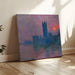 Reproduktion des Gemäldes Le Parlement, Sonnenuntergang - Claude Monet