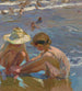 Le Pied Blessé - Joaquín Sorolla — Ansicht des Kunstwerks