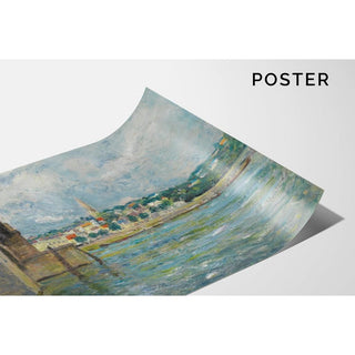 Le Pont de Saint Cloud - Alfred Sisley | Reproduction Tableau Décoration murale affiche copie
