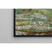 Reproduktion des Gemäldes Der Pont über einem Seerosenteich - Claude Monet