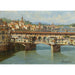 Reproduktion des Gemäldes Le Ponte Vecchio, Florenz - Antonietta Brandeis