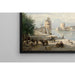 Reproduktion des Gemäldes Der Hafen von La Rochelle von Jean-Baptiste-Camille Corot