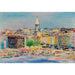 Reproduktion des Gemäldes Der Hafen von Marseille - Moïse Kisling