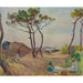 Reproduktion des Gemäldes Le Pradet, die Kiefern am Strand - Henri Lebasque