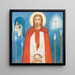 Der Prozess Jesu - Ángel Zárraga — gerahmtes Bild an der Wand