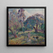 Der Ruhezustand unter den Bäumen - Henri Lebasque — gerahmtes Bild an der Wand