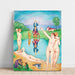 Reproduktion des Gemäldes Der Rückkehr zu den Spielplätzen der Jugend - Nils Dardel