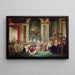 Reproduktion des Gemäldes Der Heilige Napoléon von Jacques-Louis David