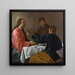 Der Abendmahl bei Emmaus - Diego Velázquez — gerahmtes Bild an der Wand