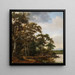 Der Kahn - Jan Lagoor — gerahmtes Bild an der Wand