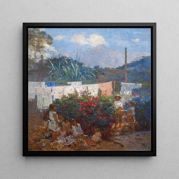 Le baptême de la poupée - Eliseu Visconti