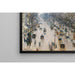Reproduktion des Gemäldes Der Boulevard Montmartre an einem Wintermorgen - Camille Pissarro