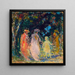 Der Waldweg - William Baxter Closson — gerahmtes Bild an der Wand