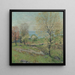Der Eichenknospe - Willard Leroy Metcalf — gerahmtes Bild an der Wand