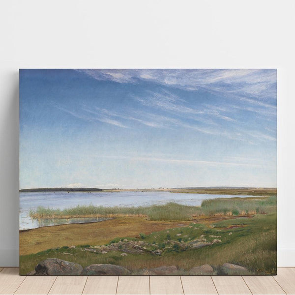 Le fjord près de Karrebæksminde, Zélande - Laurits Andersen Ring | Reproduction Tableau Décoration murale affiche copie