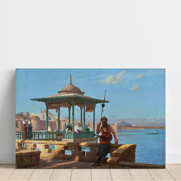 Le harem dans le kiosque - Jean-Léon Gérôme | Reproduction Tableau Décoration murale affiche copie