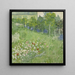 Der Garten von Daubigny - Vincent van Gogh — gerahmtes Bild an der Wand