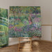 Reproduktion des Gemäldes Der Garten des Künstlers in Giverny - Claude Monet