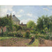 Reproduktion des Gemäldes Der Garten der Künstler in Eragny - Camille Pissarro